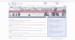 Desktop Screenshot of crenos.unica.it