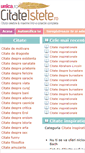 Mobile Screenshot of citate.unica.ro